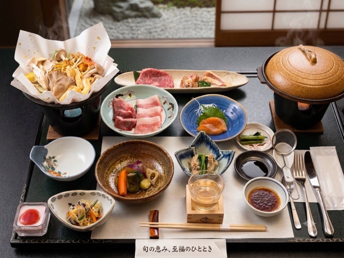 発酵出汁と季節の恵みの懐石
