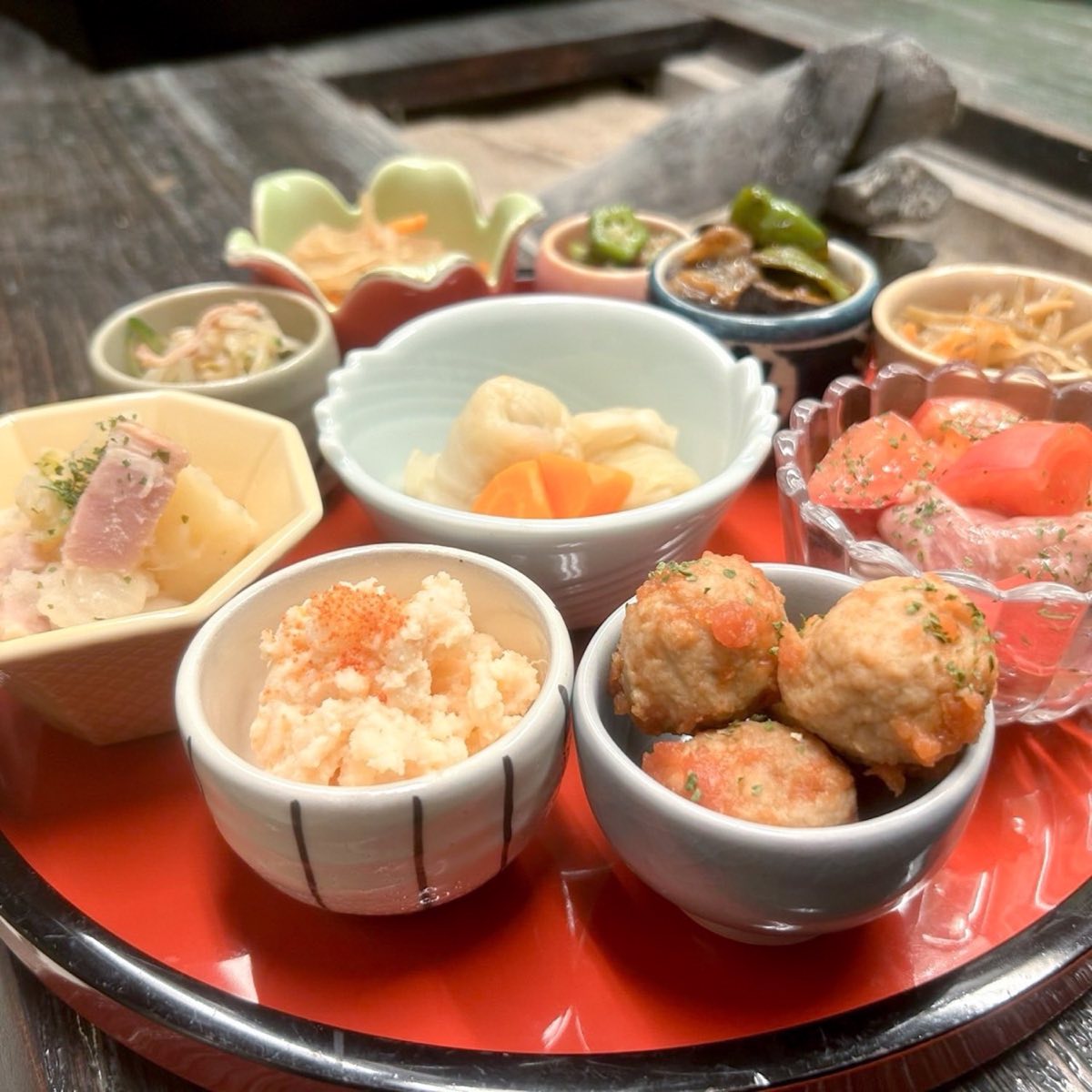 梅出汁と発酵食品を活かした季節の会席