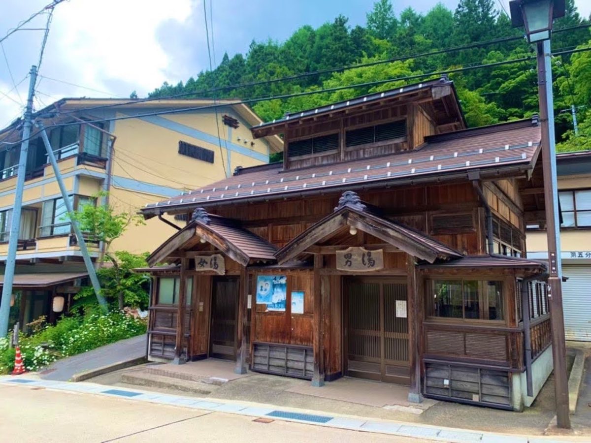 高山村の素朴な共同浴場めぐり