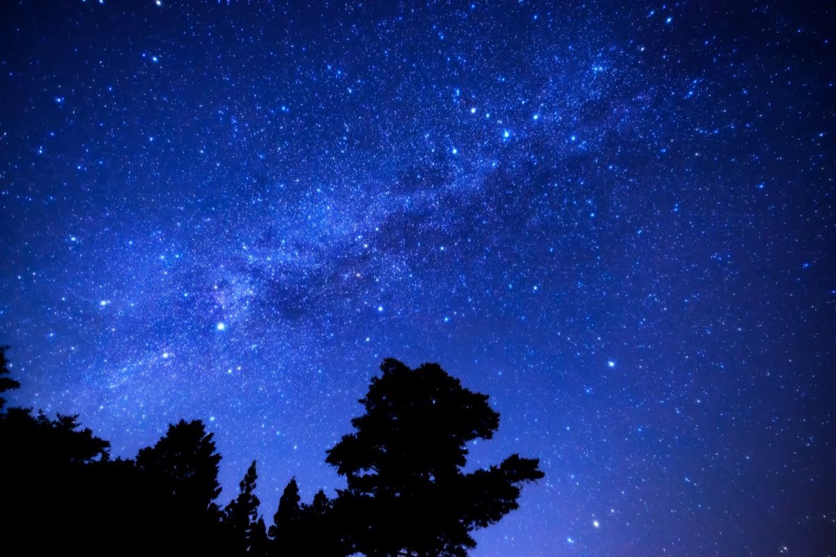 高山村の満天の星空
